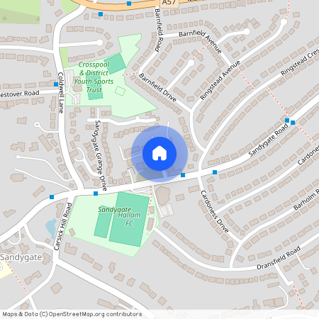 St. Francis Close, Sheffield, South Yorkshire, UK, S10