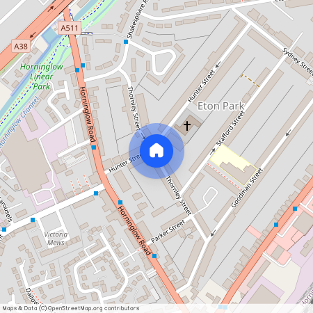 Thornley Street, Burton-on-Trent, Staffordshire, DE14