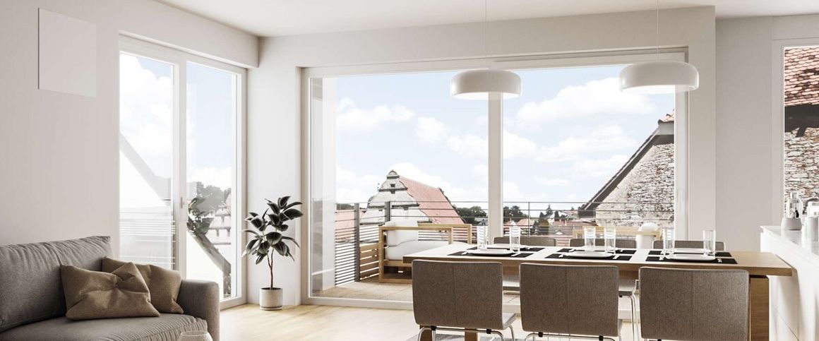 Exklusive 3-Zimmer-Wohnung mit Ost-West-Ausrichtung & zwei Dachterrassen - Foto 1