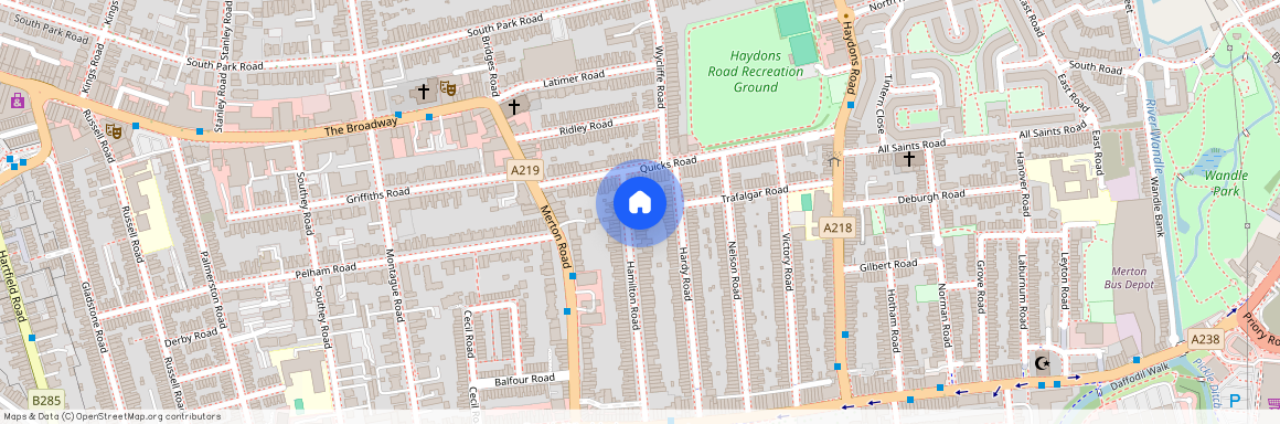 Hamilton Road, Wimbledon, SW19