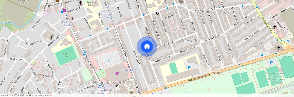 50 The Pavilion, Russell Road, NG7 6GB