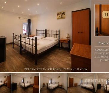 Dlouhodobé ubytování v pokoji s vlastní koupelnou a společnou kuchy... - Photo 5