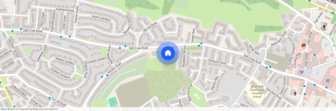 Queens Square, Felling, Gateshead, NE10