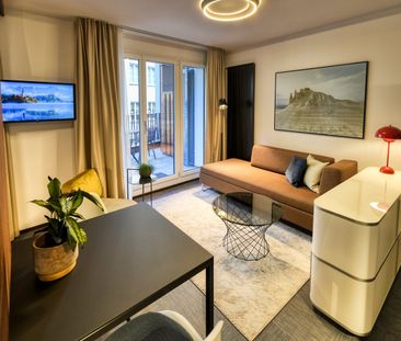 Neues möbliertes 2-Zimmer-Apartment an sehr zentraler Lage in Altdorf - Foto 1
