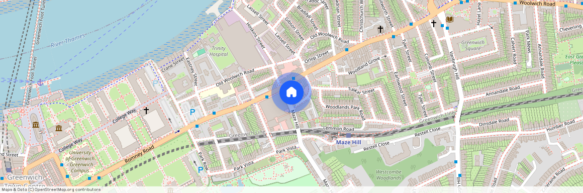 Vista Apartments, 23 Woodland Crescent, London, SE10