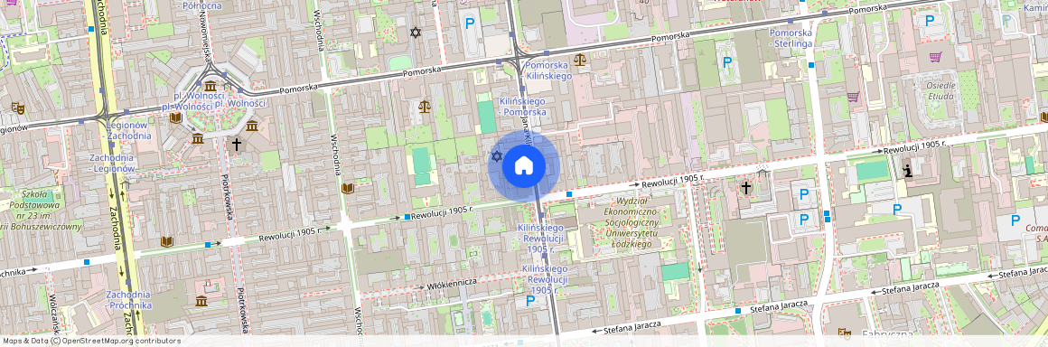 ul. Jana Kilińskiego, Centrum, Śródmieście, Łódź, łódzkie