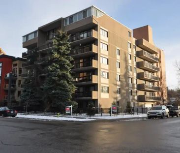 Spacious 2 bedroom 1.5 bathroom apartment in Beltline! | 206 - 1033 15 Avenue Southwest, Calgary - Photo 1