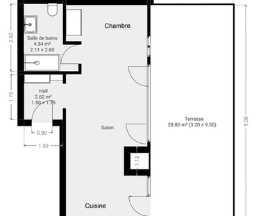 Appartement te huur - Photo 3