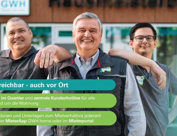 Helle 4-Zimmer-Wohnung in Lampertheim - Photo 1