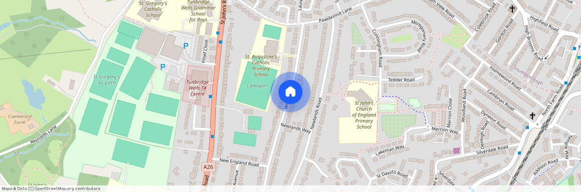 Wilman Road, Tunbridge Wells, Kent, TN4