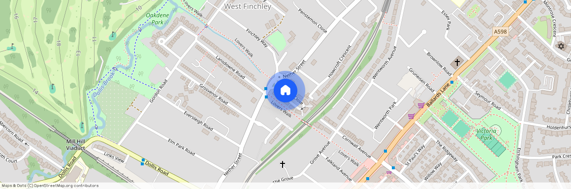 Nether Close, Finchley, N3, London