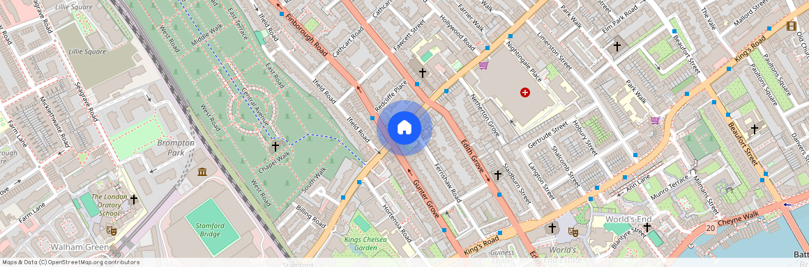 Fulham Road, Chelsea, Kensington and Chelsea, SW10