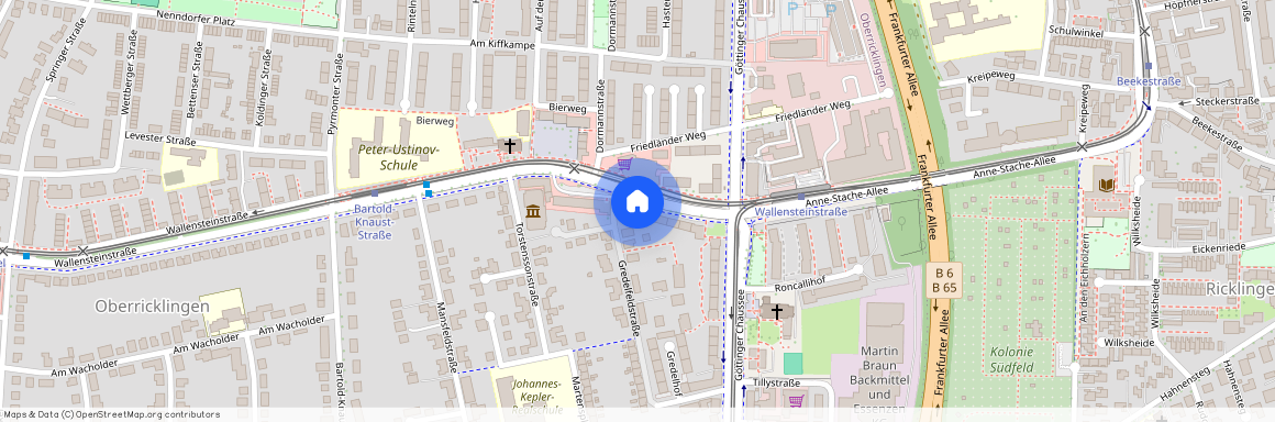 Wallensteinstrasse11, 30459 Hannover - Ricklingen