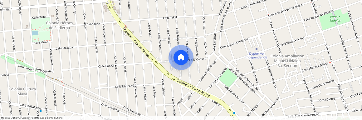 Calle Conkal, Colonia Jardines del Ajusco, 14200 Mexico City, CMX, Mexico