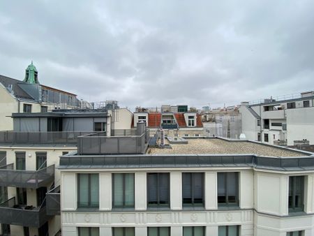 Helle 3-Zimmer-Dachgeschoßwohnung mit Freifläche in toller Lage - zu mieten in 1070 Wien - Foto 3