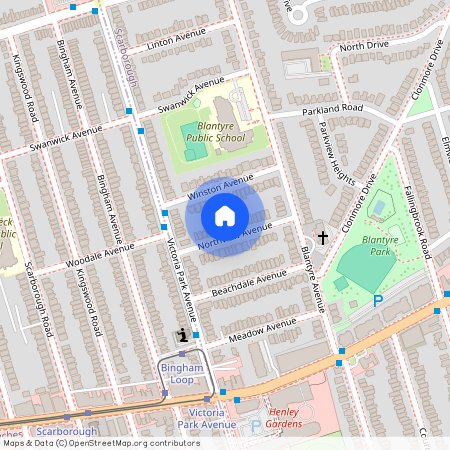 18 Northview Avenue #Lower, Toronto, Birchcliffe-Cliffside