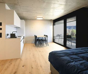 1.5 Zimmer, 35 m², 2. Stock - Foto 1