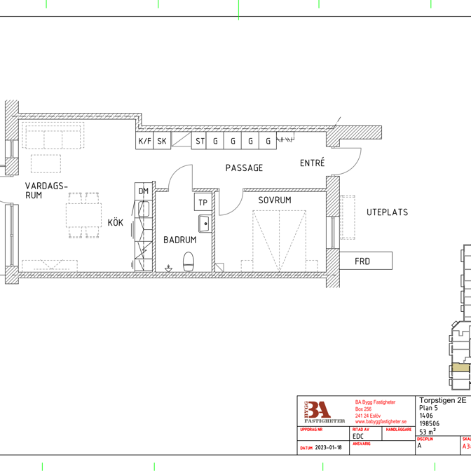 Torpstigen 2E, Eslöv Centrum - Foto 1