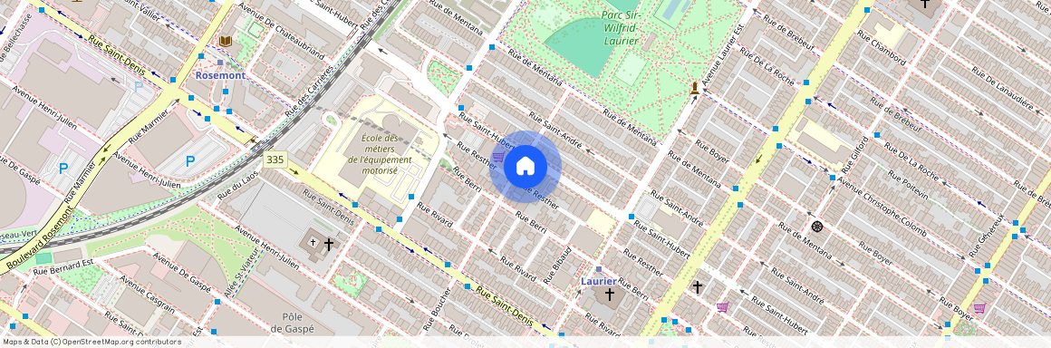 5252 RUE ST-HUBERT, Plateau-Mont-Royal, Plateau-Mont-Royal, Ile de Montréal, H2J 1G2