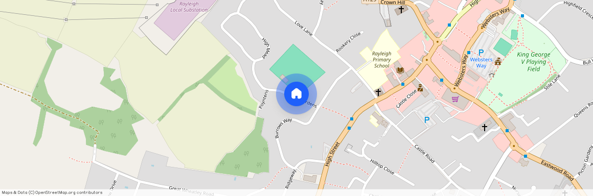 Spring Gardens, Rayleigh, Essex, SS6
