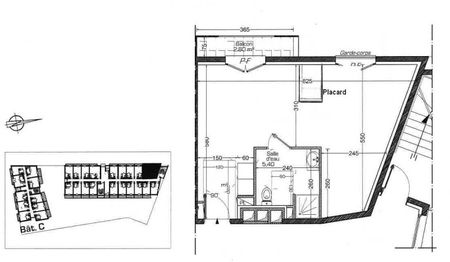 T1 bis de 37m² meublé et équipé avec balcon - Photo 4