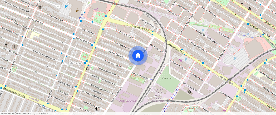 ** Avenue Beaumont, Villeray-Saint-Michel-Parc-Extension, Villeray-Saint-Michel-Parc-Extension, Ile de Montréal, H3N 1T6