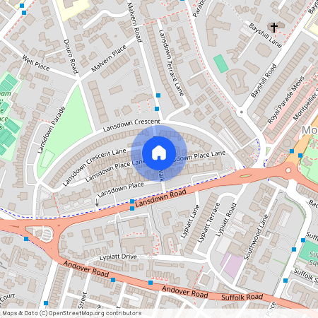 Lansdown Walk, Cheltenham, Gloucestershire, GL50