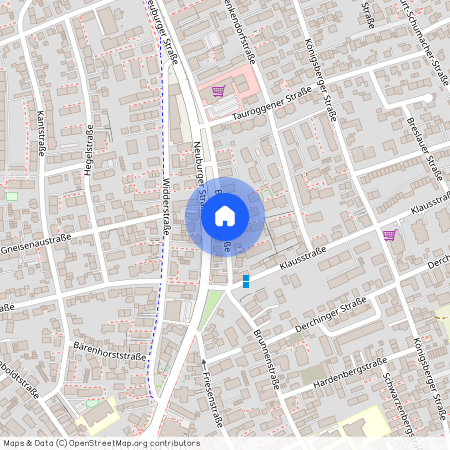 Brunnenstraße, 86167 Augsburg