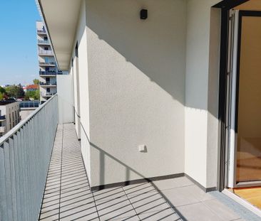 Helle 2-Zimmer-Wohnung mit Balkon & Loggia im Grünen – 22. Bezirk, ... - Foto 2