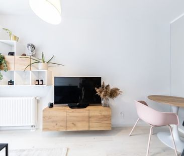 TĘCZOWA kawalerka z sypialnią, dostępny garaż 29 m² - Photo 3