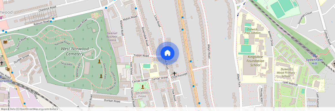 Clive Road, West Dulwich, SE21, London