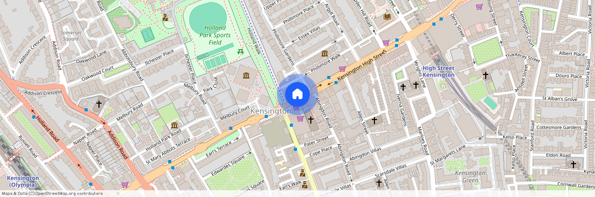 Troy Court, Kensington High Street, Kensington, London