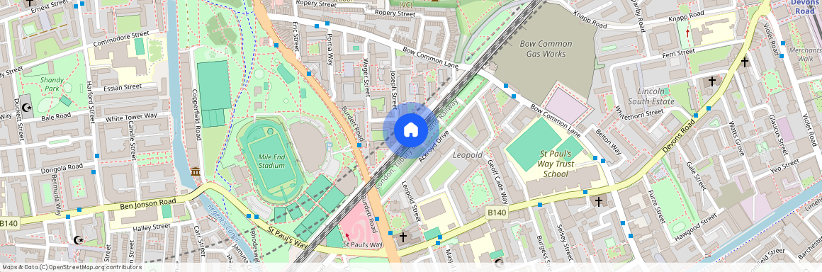 Kirkby Apartments, Baythorne Street, London