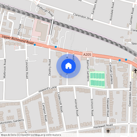 Parkfields, Putney, London, SW15