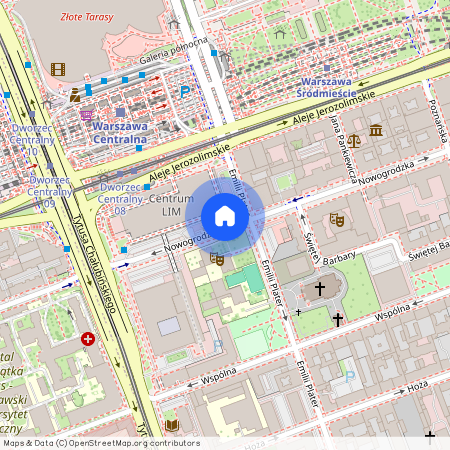 ul. Nowogrodzka, Śródmieście Południowe, Śródmieście, Warszawa, mazowieckie