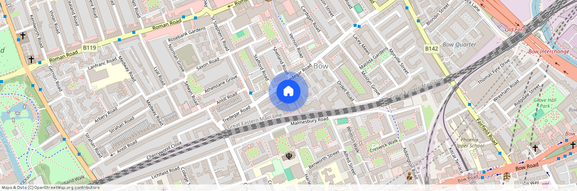 Tredegar Road, Bow E3, E3