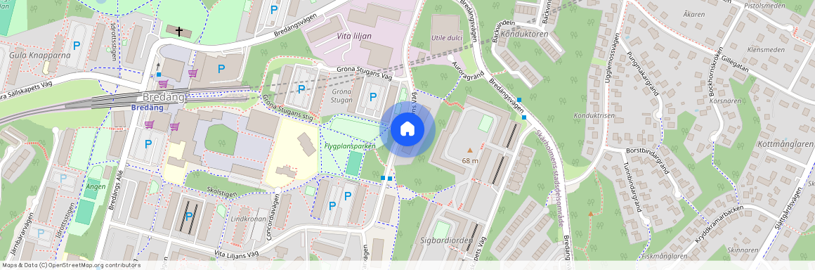 Vita Liljans Väg 21, Bredäng