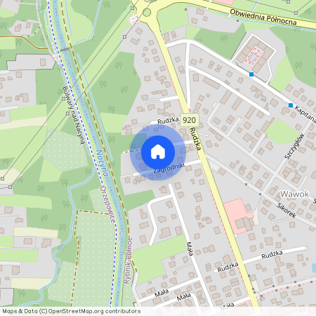 ul. Rudzka, Rybnik-Północ, Rybnik, śląskie