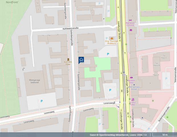 Perfekte Uni-Lage: Helle 1,5-Raum-Wohnung in Magdeburg zu vermieten - Photo 1