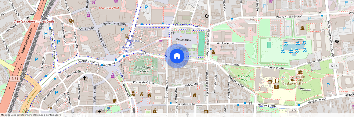 Friedrich-Verleger-Straße, 33602, Friedrich-Verleger-Straße    Bielefeld  Mitte