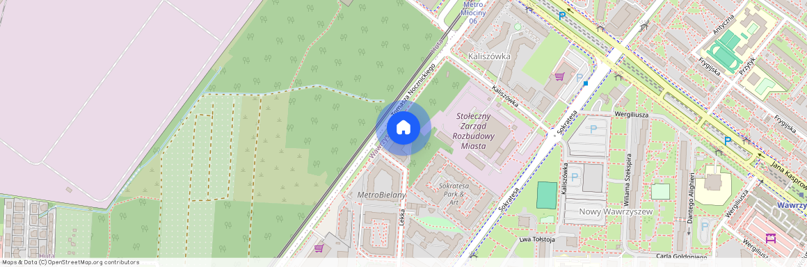 ul. Tomasza Nocznickiego, Wawrzyszew, Bielany, Warszawa, mazowieckie