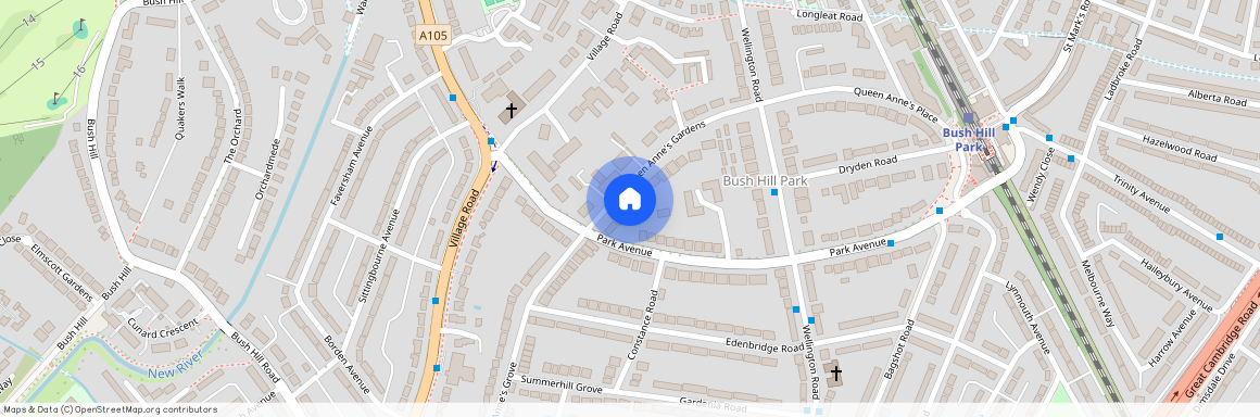 Queen Annes Gardens, Enfield