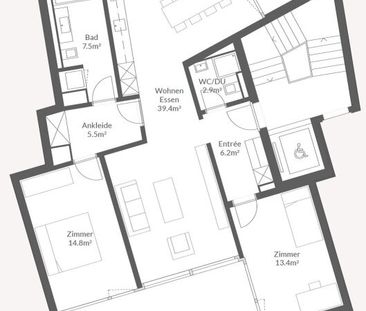 Flow Flats - une vie absolue avec vue sur le lac de Zurich - Foto 1