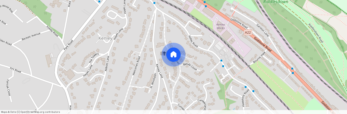 Church Road, Kenley, Surrey, CR8