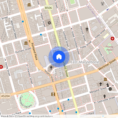 Great Portland Street, Fitzrovia & Covent Garden, W1W, London