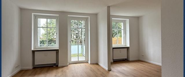 Frisch sanierte 96 m²-Wohnung mit zwei Balkonen, luxuriösem Bad & neuer Einbauküche! - Photo 1