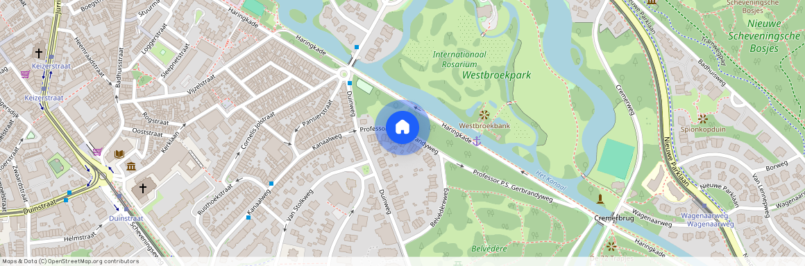 Van Stolkpark en Scheveningse Bosjes, 2584 CA, Prof. P. S. Gerbrandyweg, Den Haag