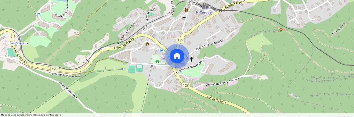 1 Route de Nyon, 1264 St-Cergue