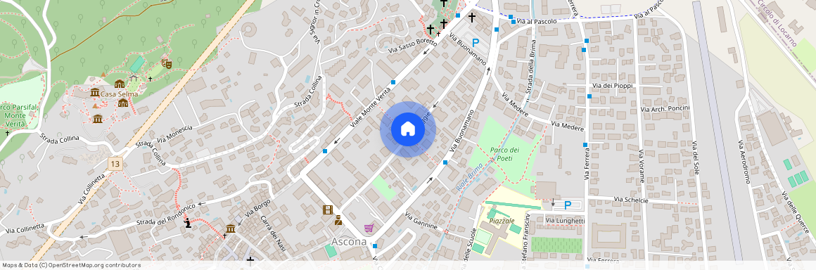 6612, Ascona, Via Baraggie