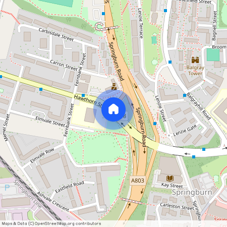 Hawthorn Street, Springburn, Glasgow, G22